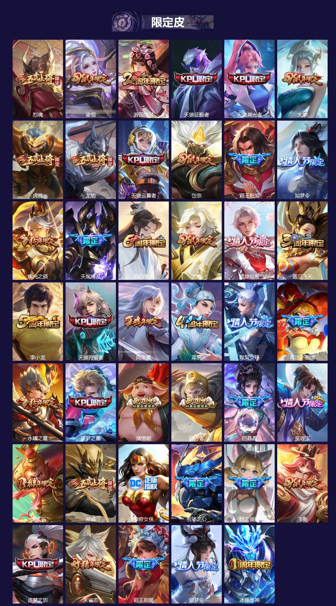 WZQM422537王者荣耀账号详情图3 WZQM422537王者荣耀账号详情图3