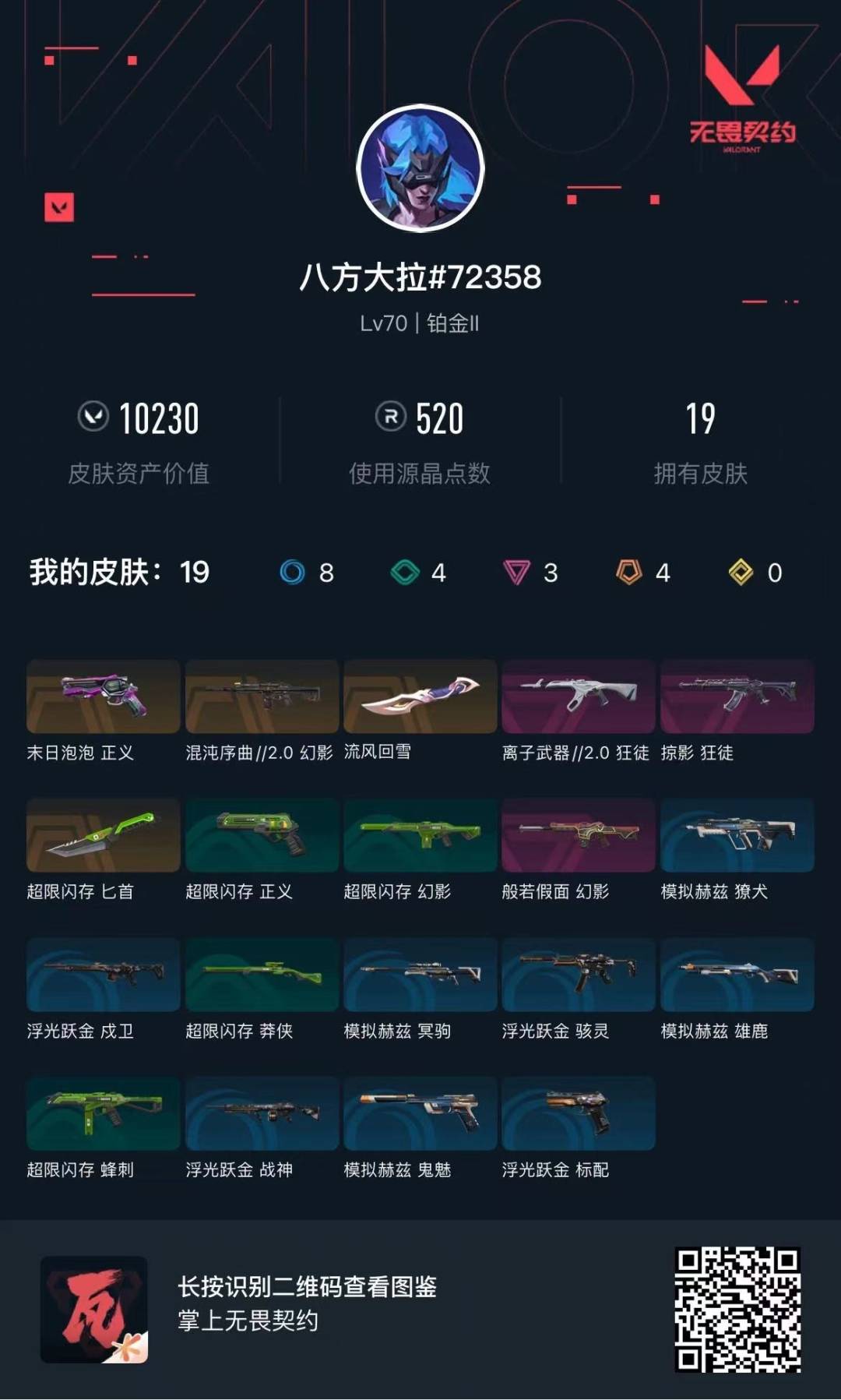 WWQQM41846无畏契约账号详情图5