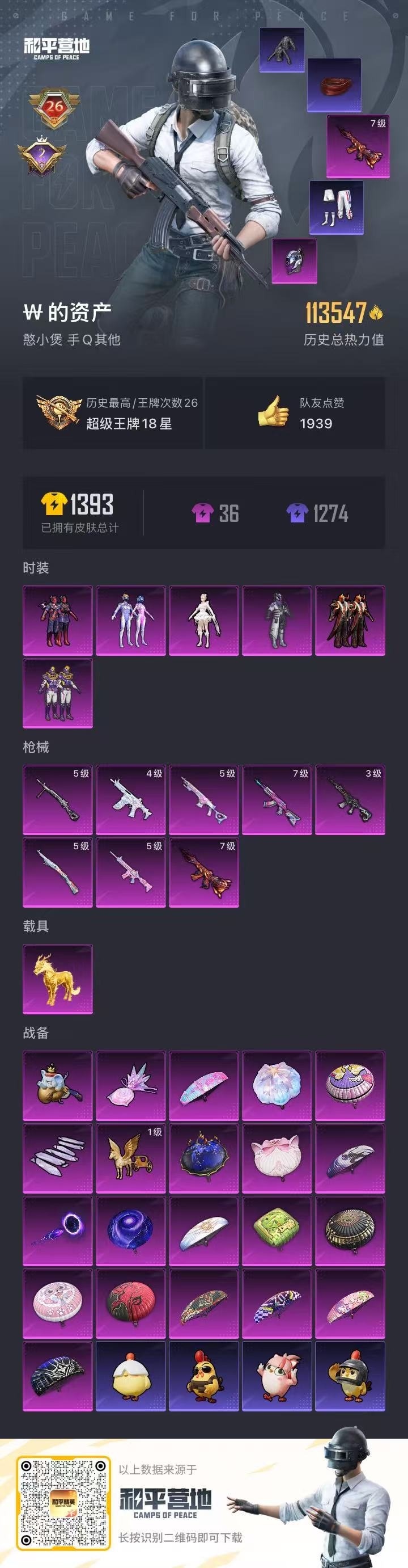 HPQM413289和平精英账号详情图6