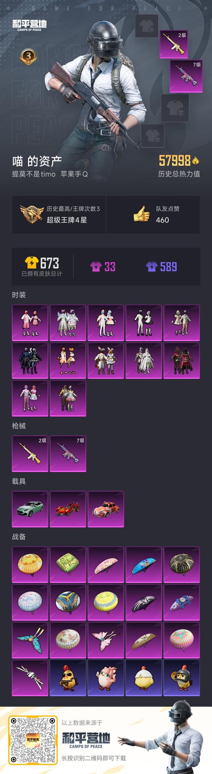 HPCMW412321和平精英账号详情图6