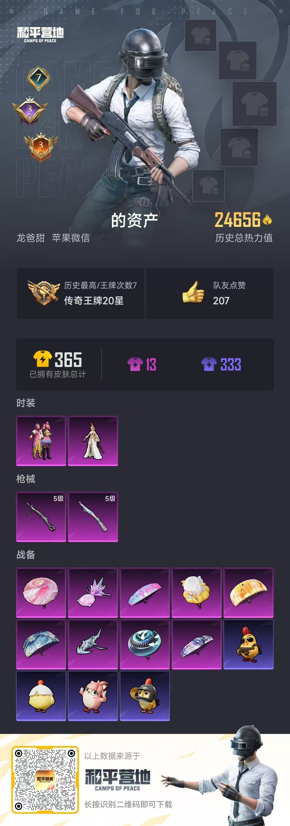 HPCMW412850和平精英账号详情图3 HPCMW412850和平精英账号详情图3