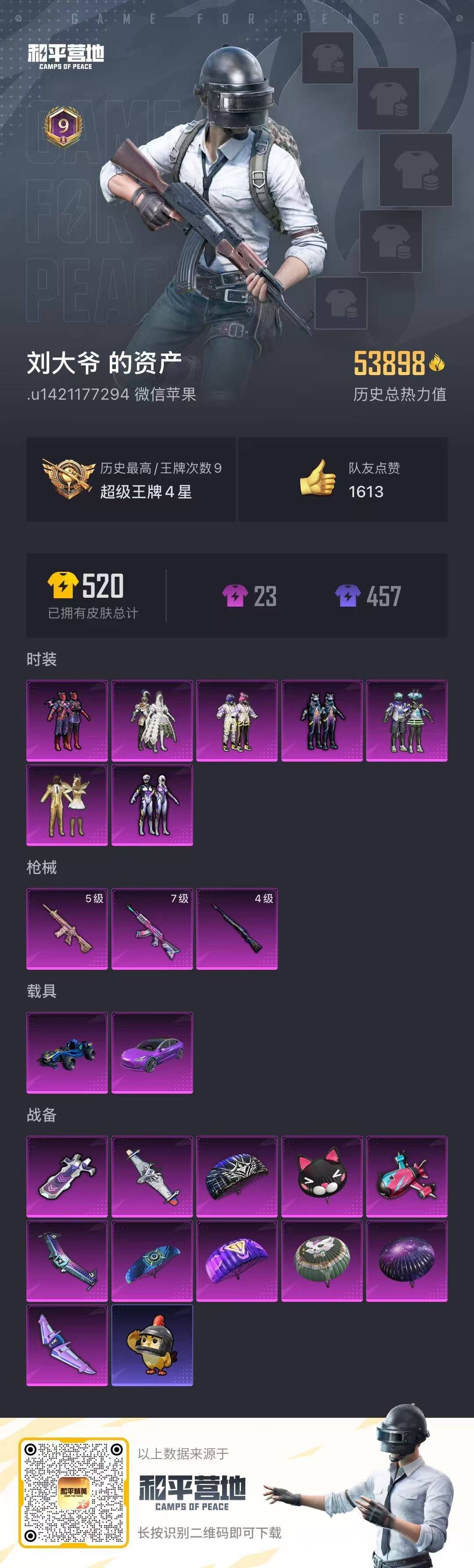 HPCMW412984和平精英账号详情图13