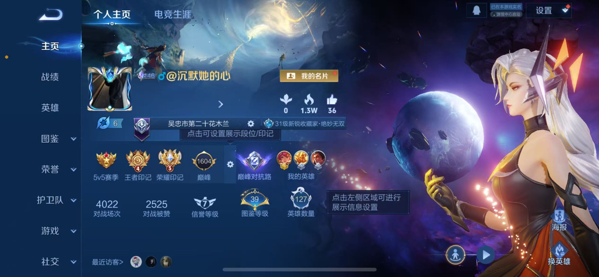 WZQM423453王者荣耀账号详情图4