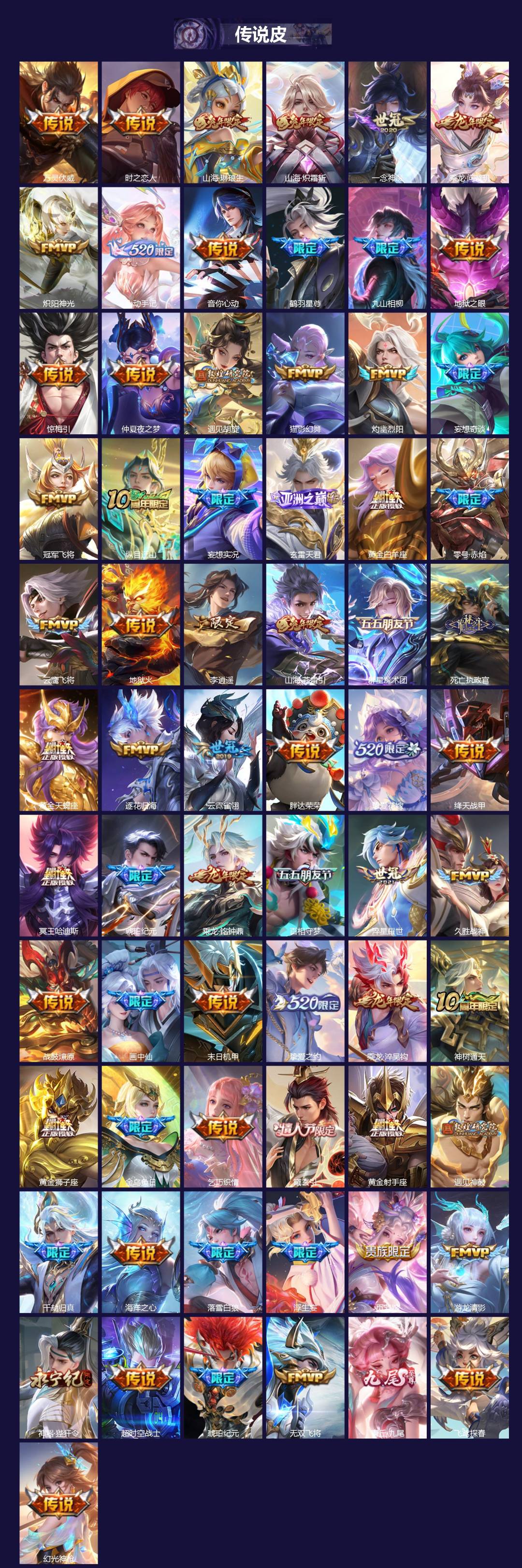 WZQM423491王者荣耀账号详情图3