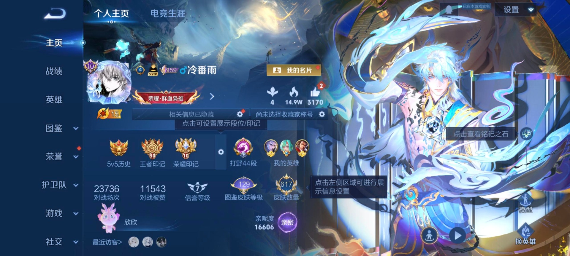 WZQM423491王者荣耀账号详情图12