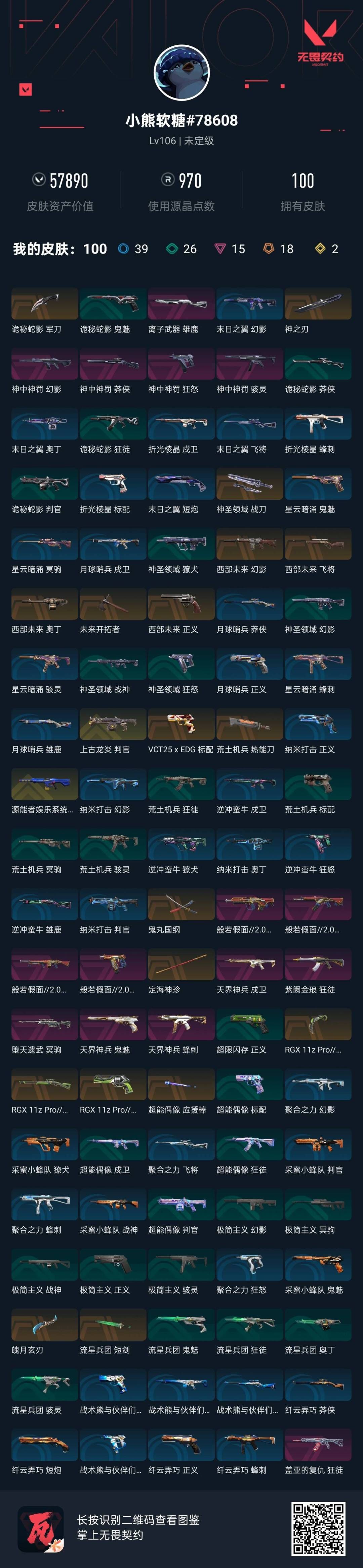 WWQQM41991无畏契约账号详情图6 WWQQM41991无畏契约账号详情图6