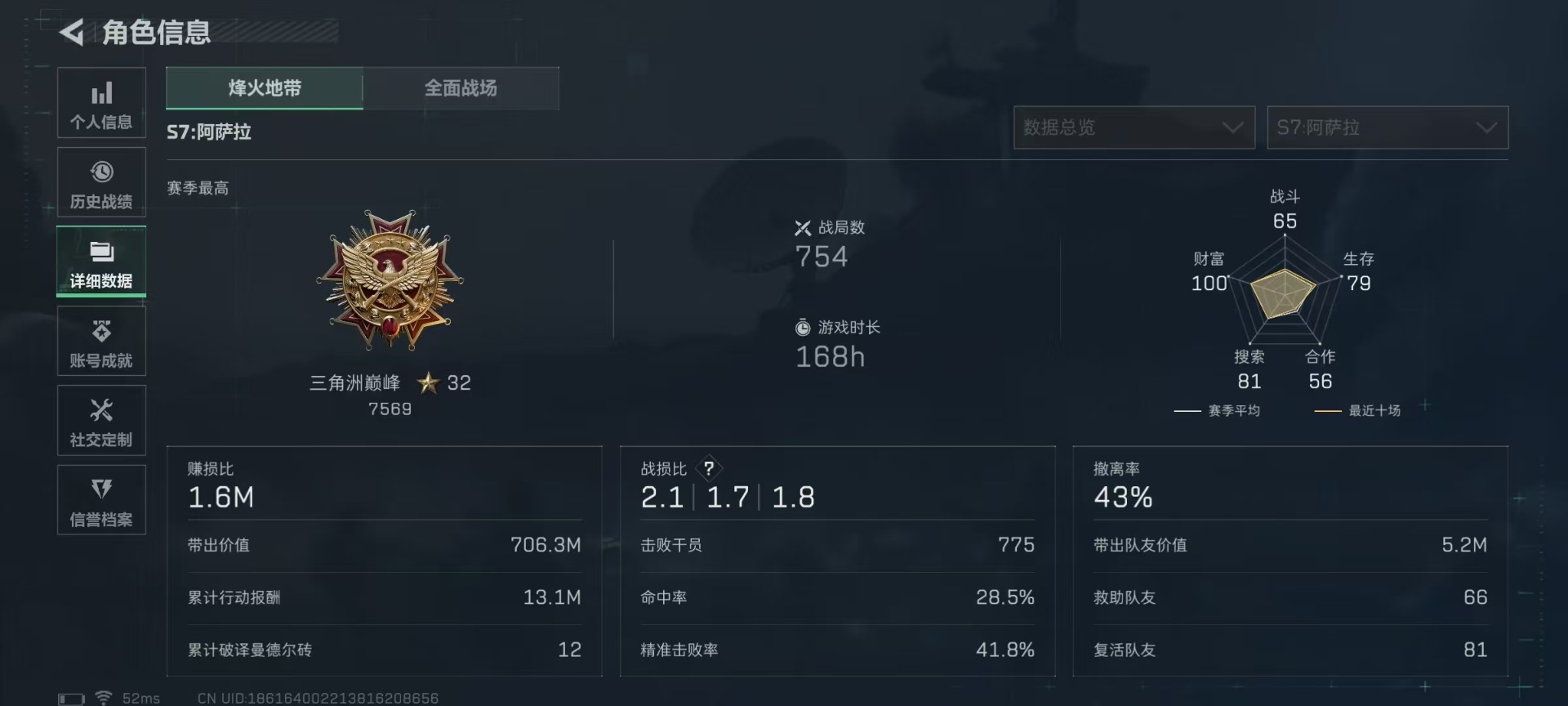 SJZCMW44786三角洲行动账号详情图33