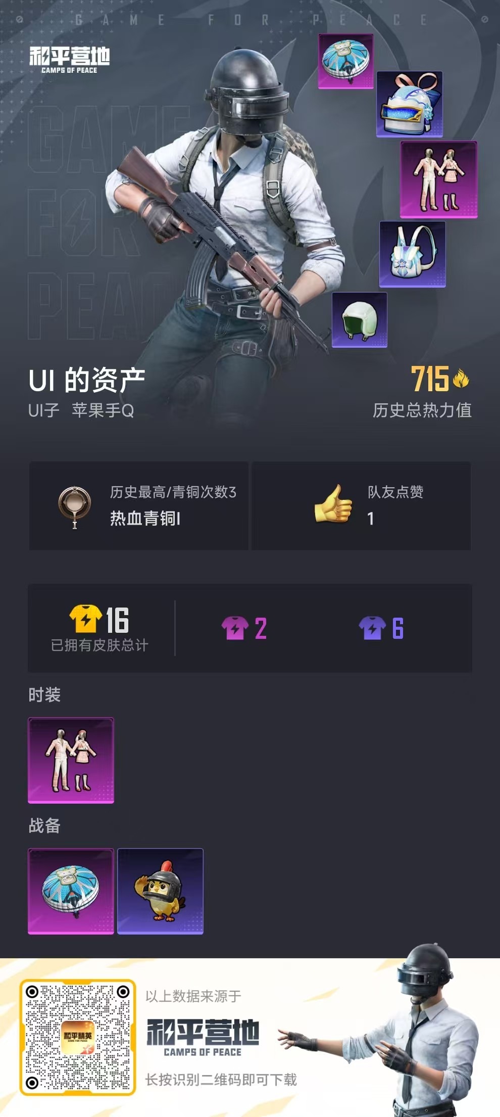 HPCMW416545和平精英账号详情图4