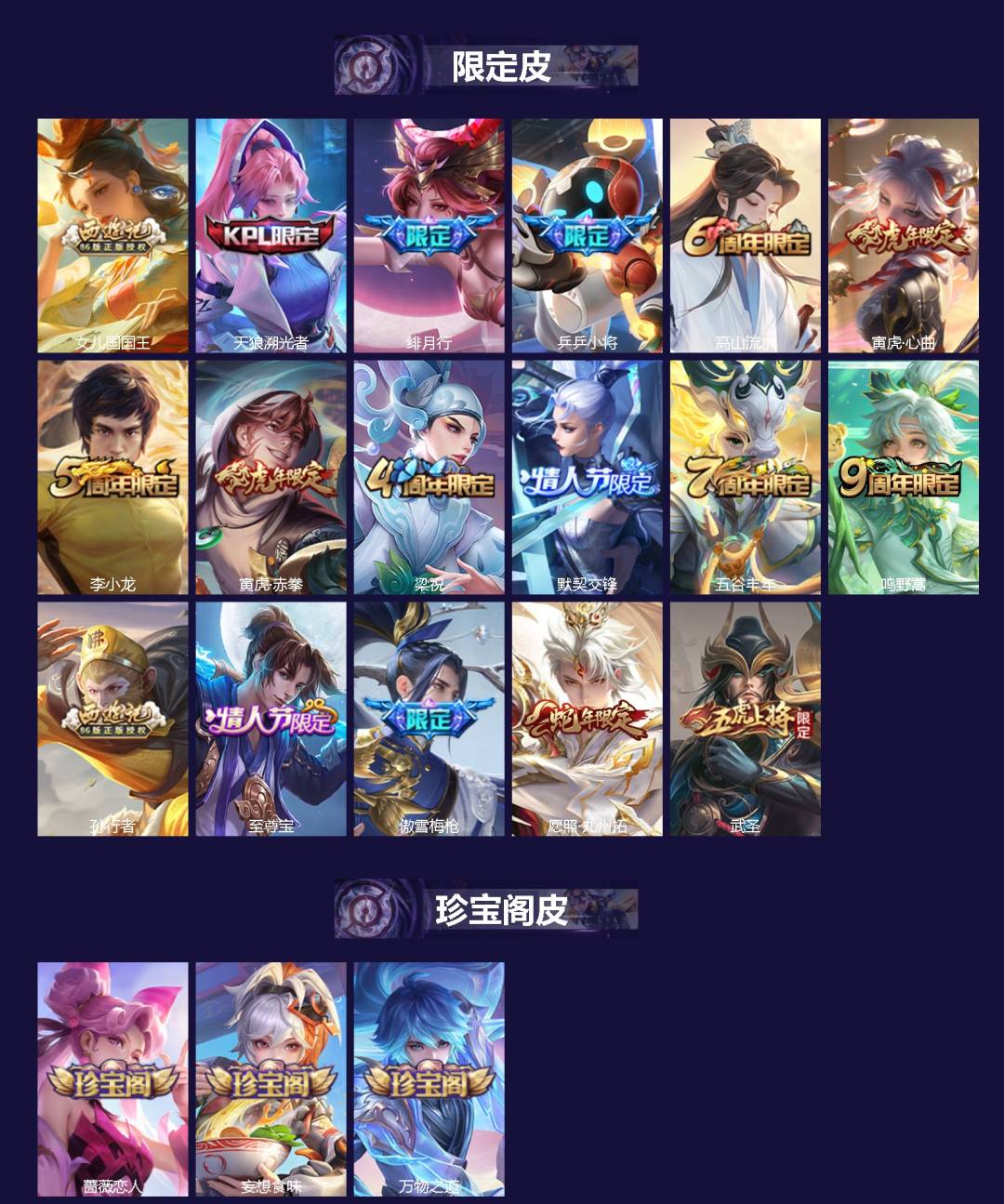 WZQM427451王者荣耀账号详情图3 WZQM427451王者荣耀账号详情图3