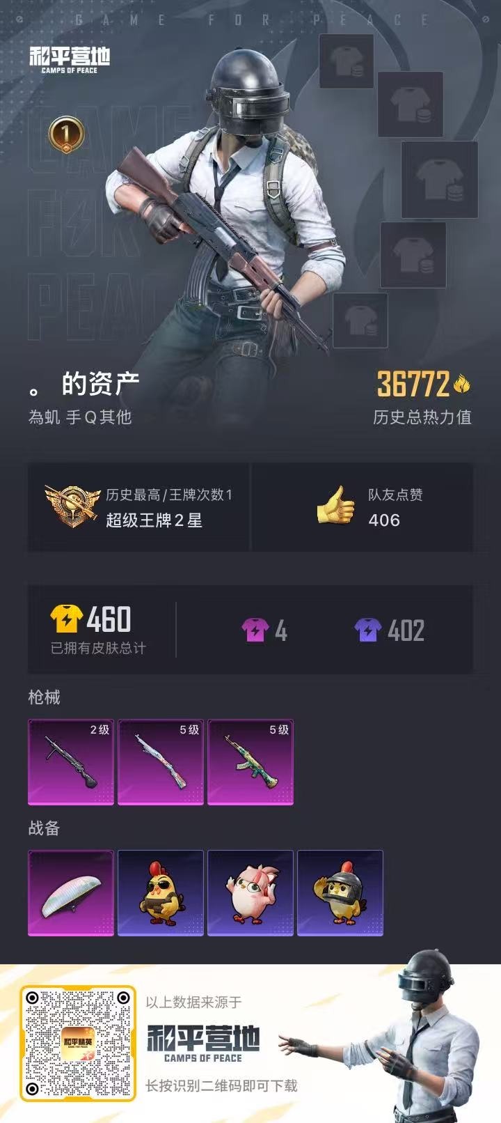 HPCMW417303和平精英账号详情图13