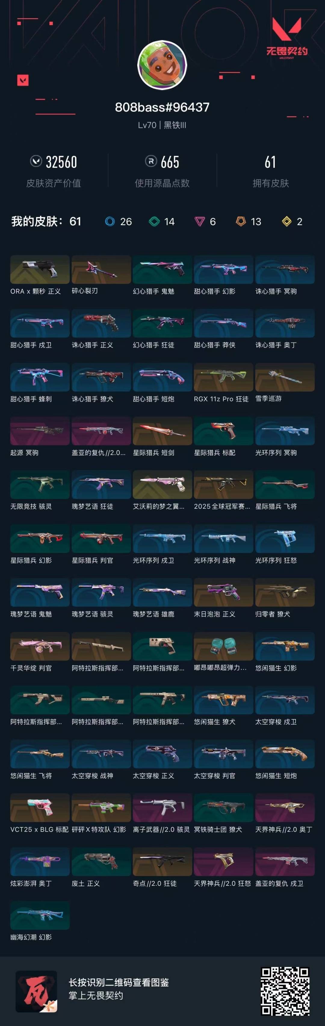 WWQQM42292无畏契约账号详情图5