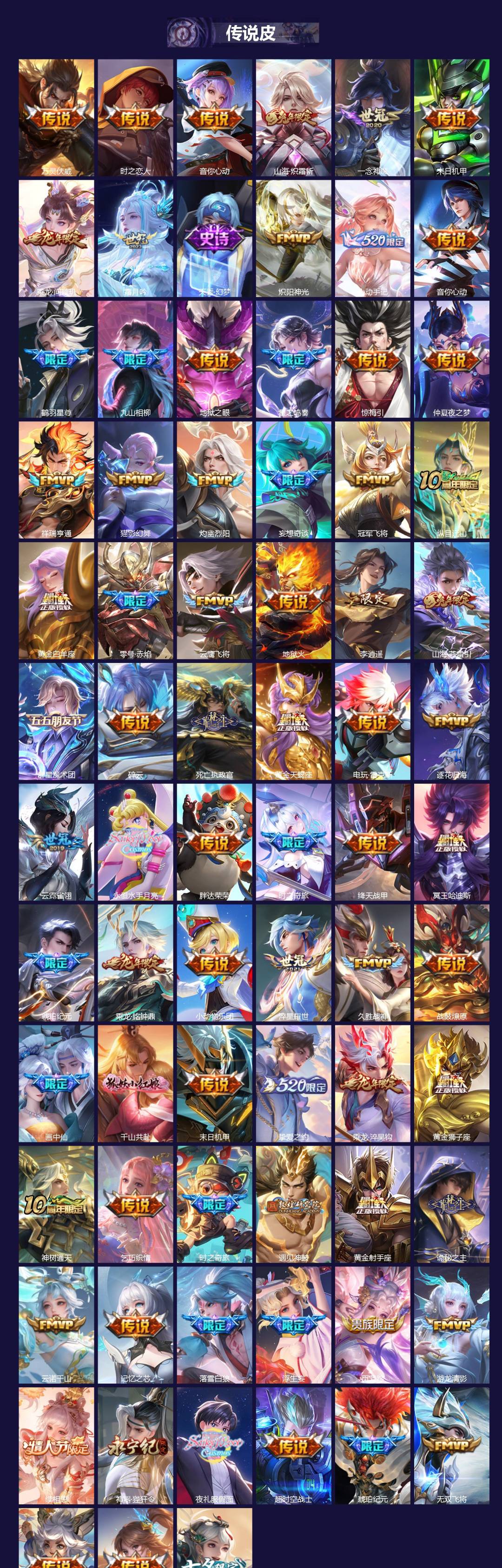 WZQM428574王者荣耀账号详情图3