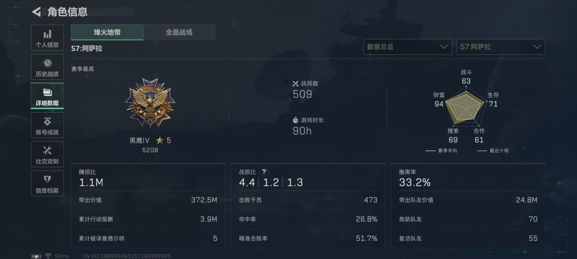 SJZQM45953三角洲行动账号详情图28