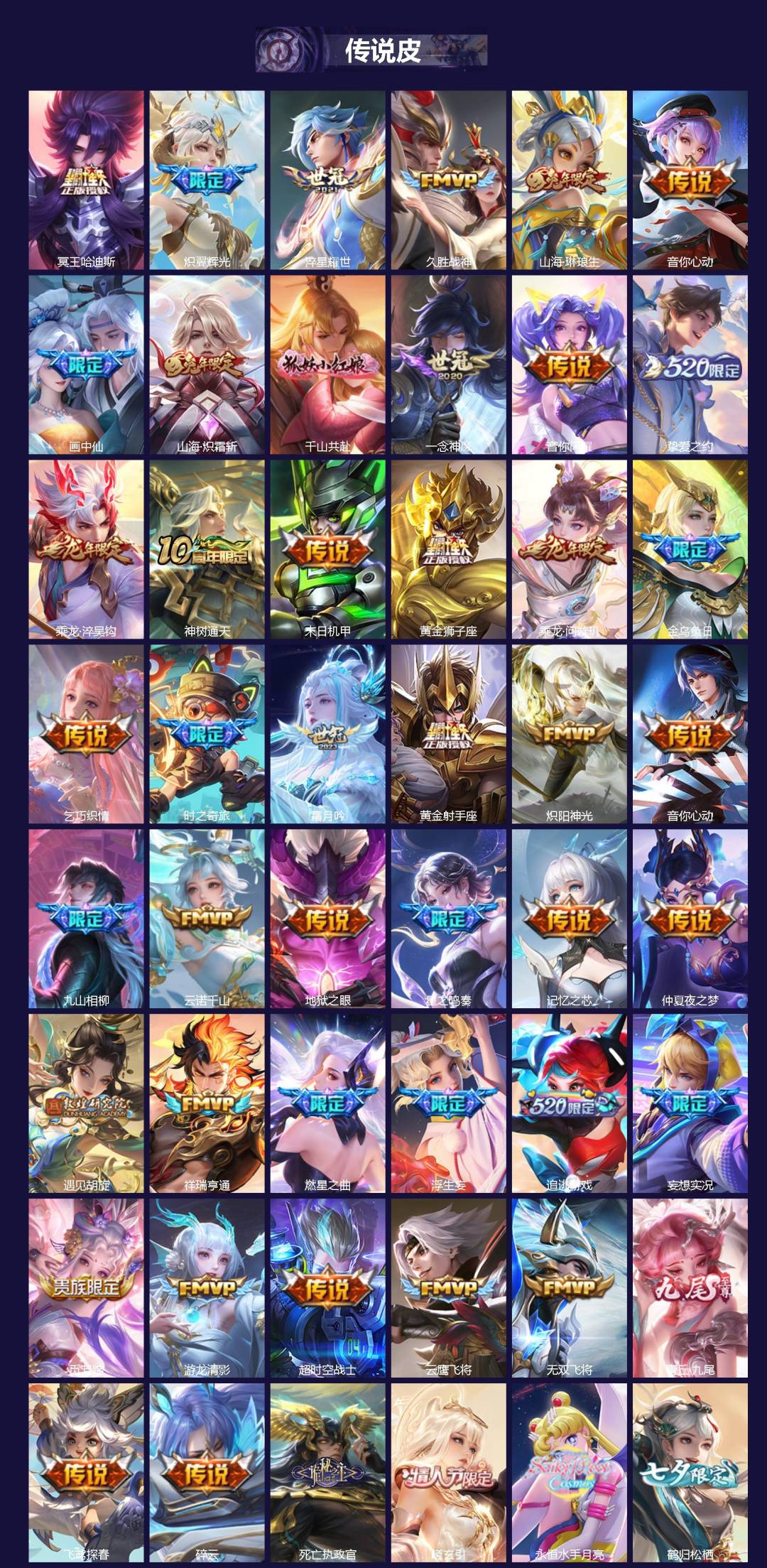 WZQM431495王者荣耀账号详情图3