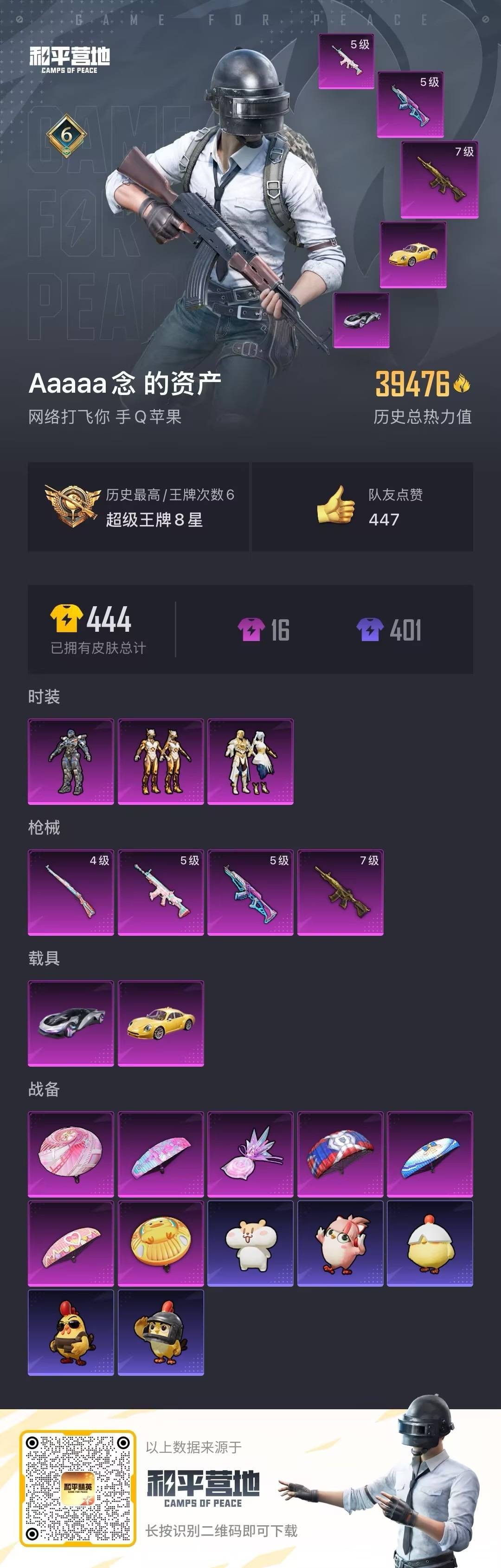 HPQM415697和平精英账号详情图28