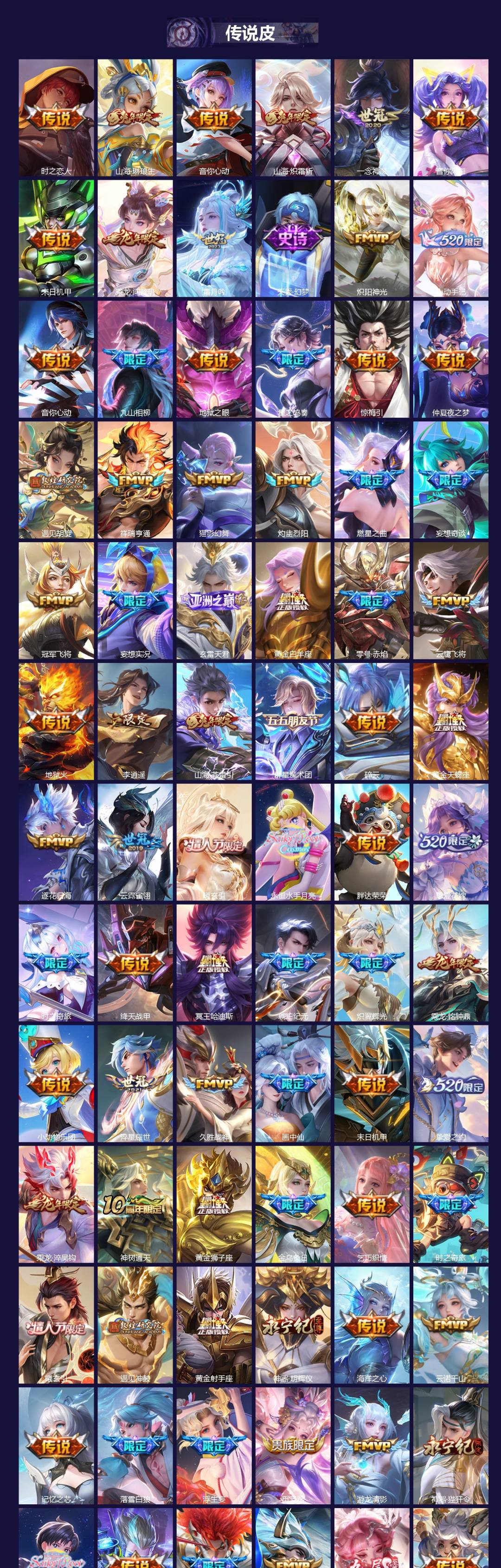 WZQM431876王者荣耀账号详情图3