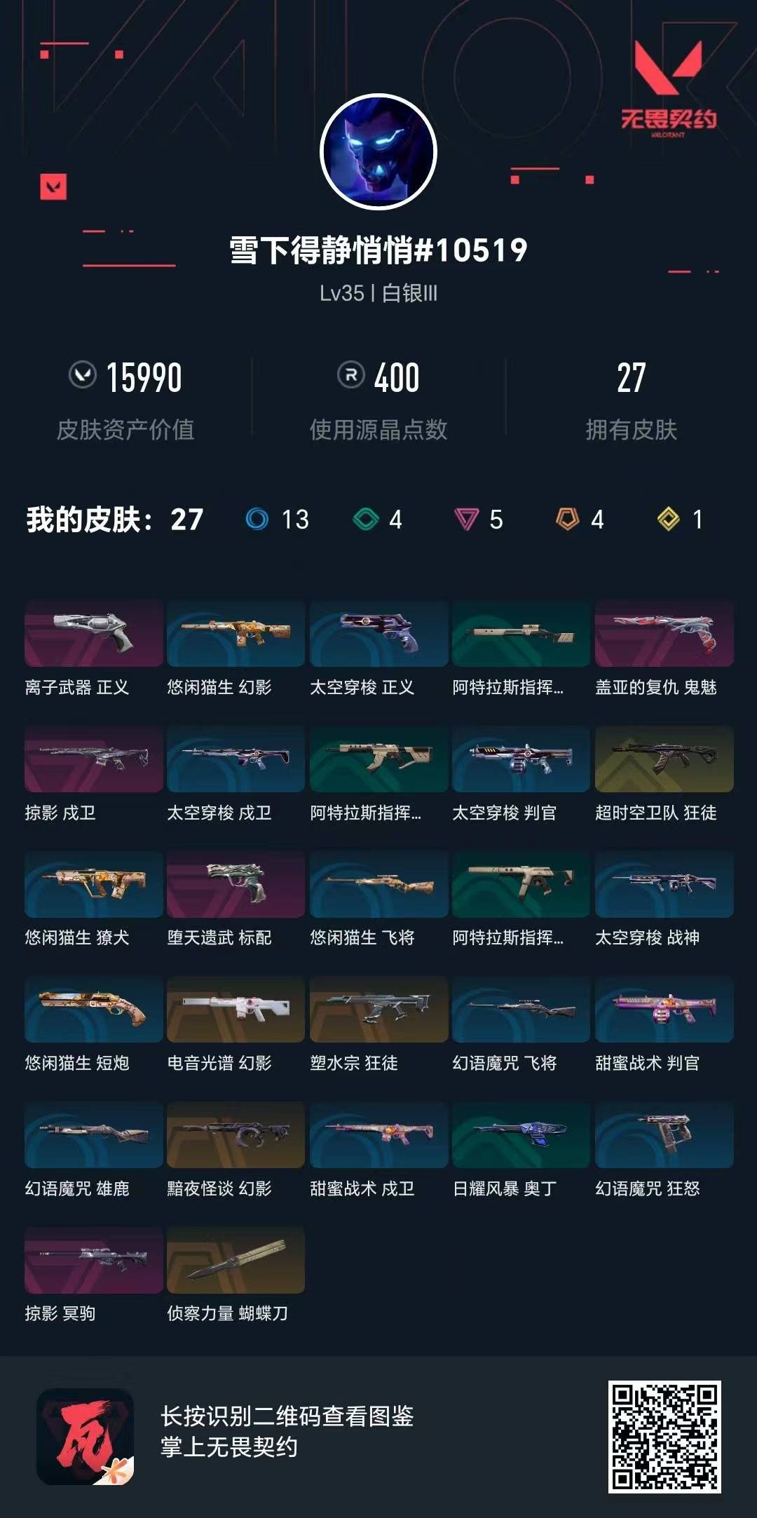 WWQQM42546无畏契约账号详情图5 WWQQM42546无畏契约账号详情图5