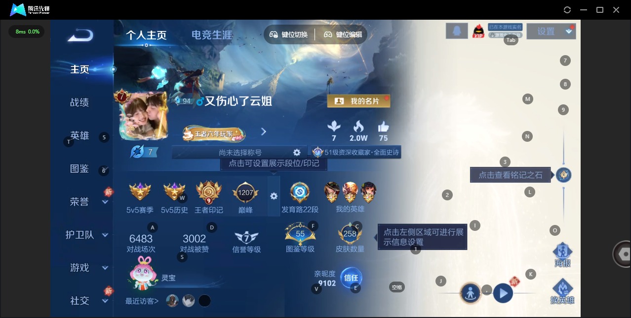 WZQM432421王者荣耀账号详情图10