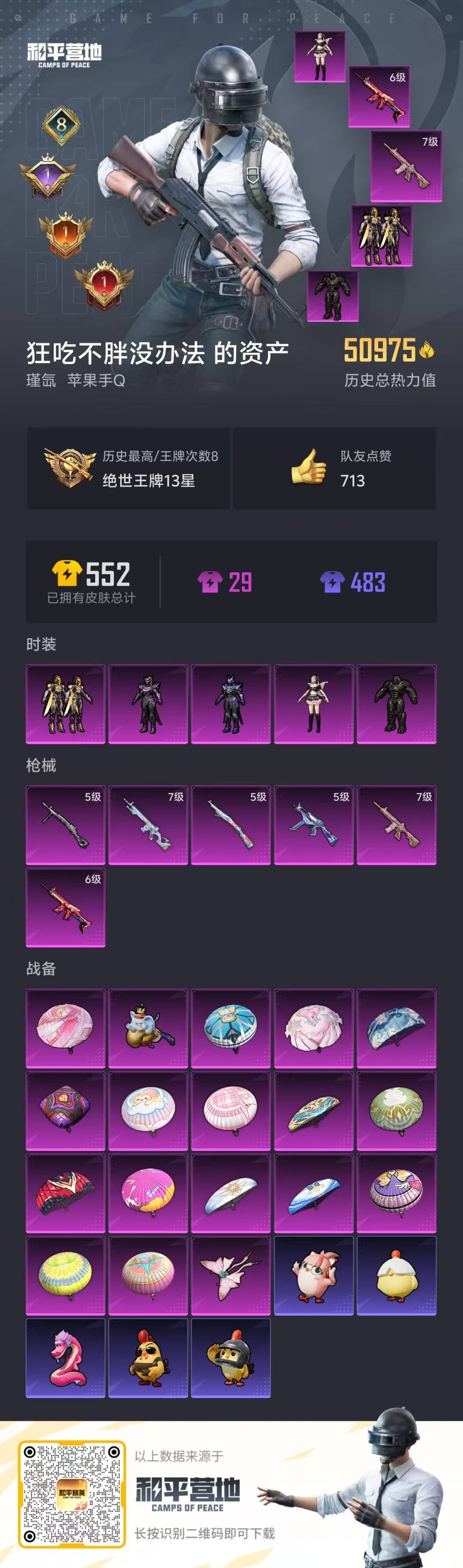 HPQM416849和平精英账号详情图19