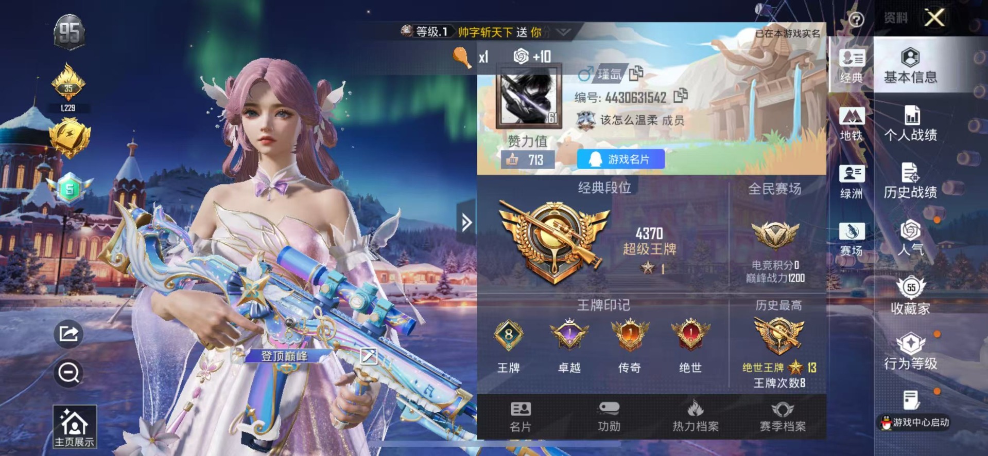 HPQM416849和平精英账号详情图21