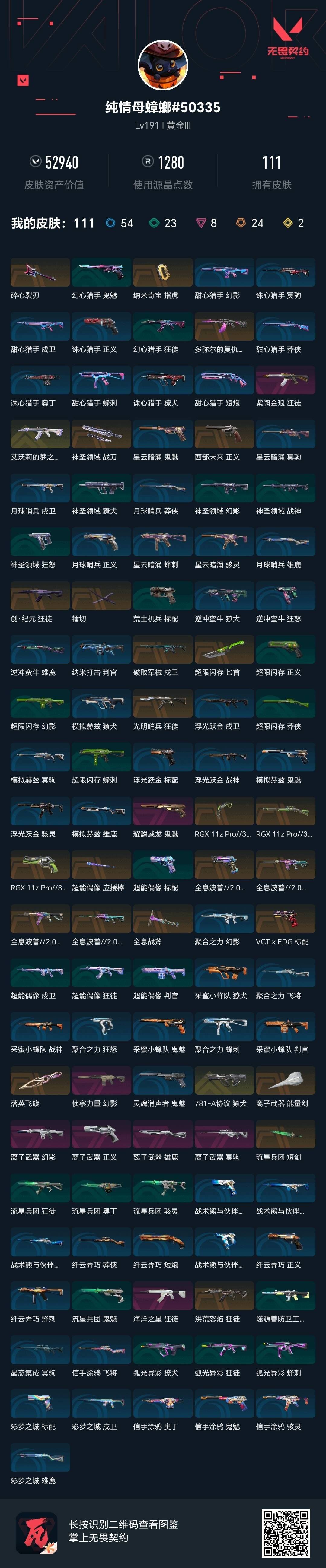 WWQQM42691无畏契约账号详情图9 WWQQM42691无畏契约账号详情图9