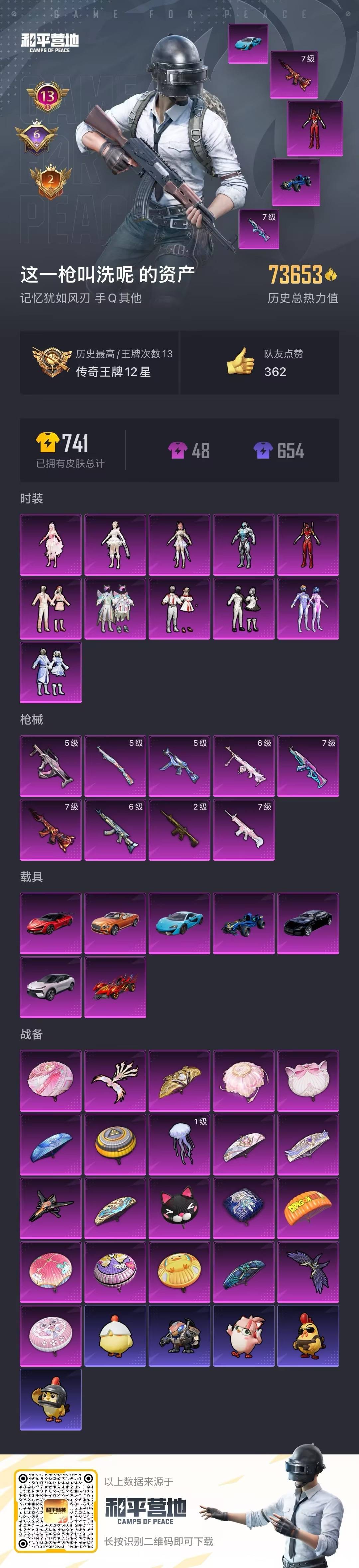 HPQM417156和平精英账号详情图16