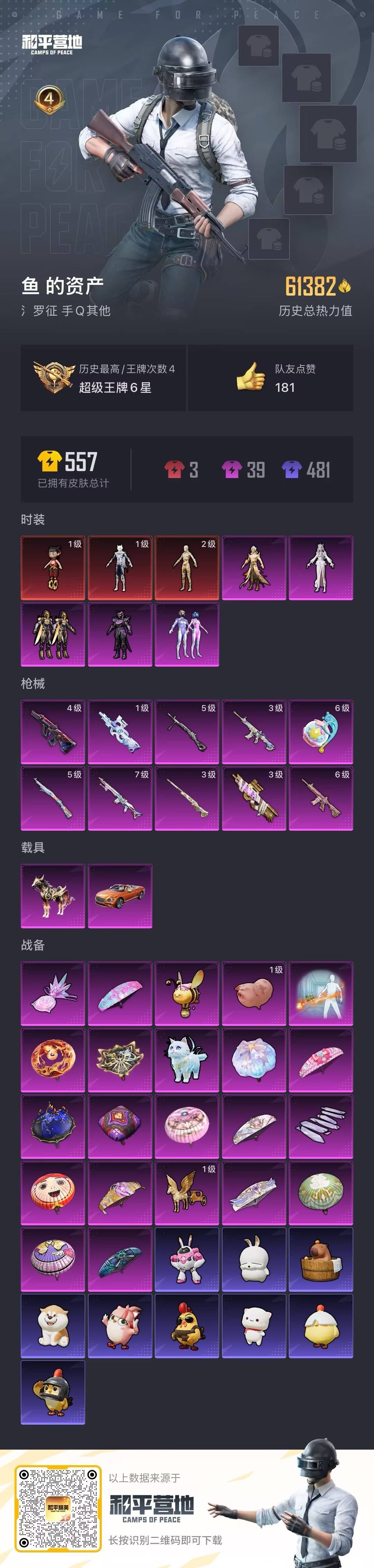 HPQM417207和平精英账号详情图16 HPQM417207和平精英账号详情图16