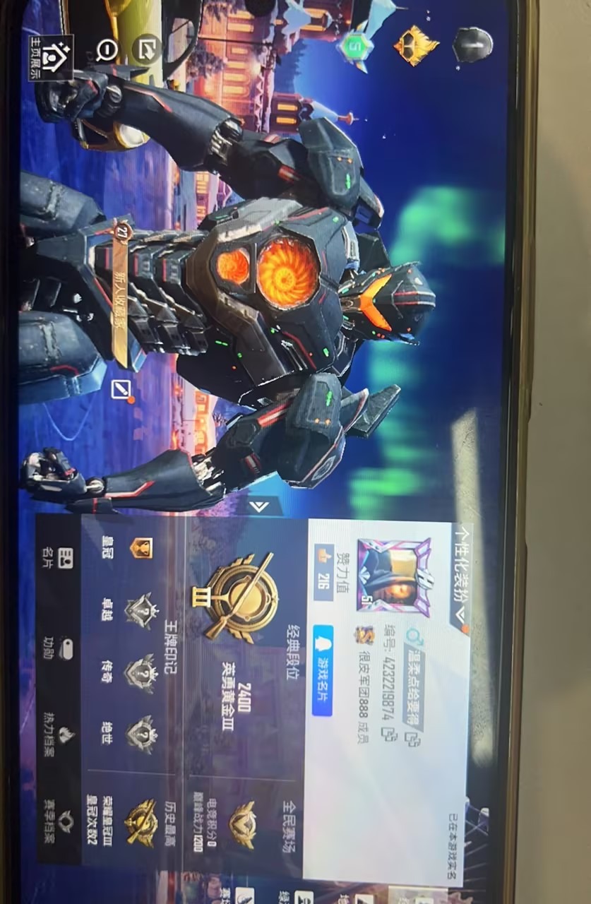 HPQM417211和平精英账号详情图4