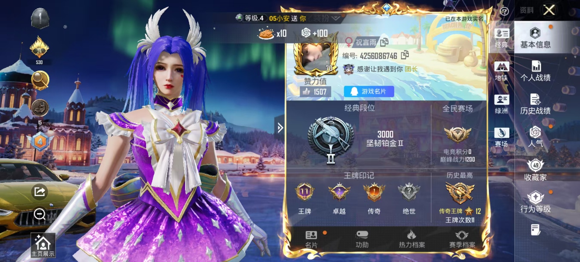 HPQM417263和平精英账号详情图17