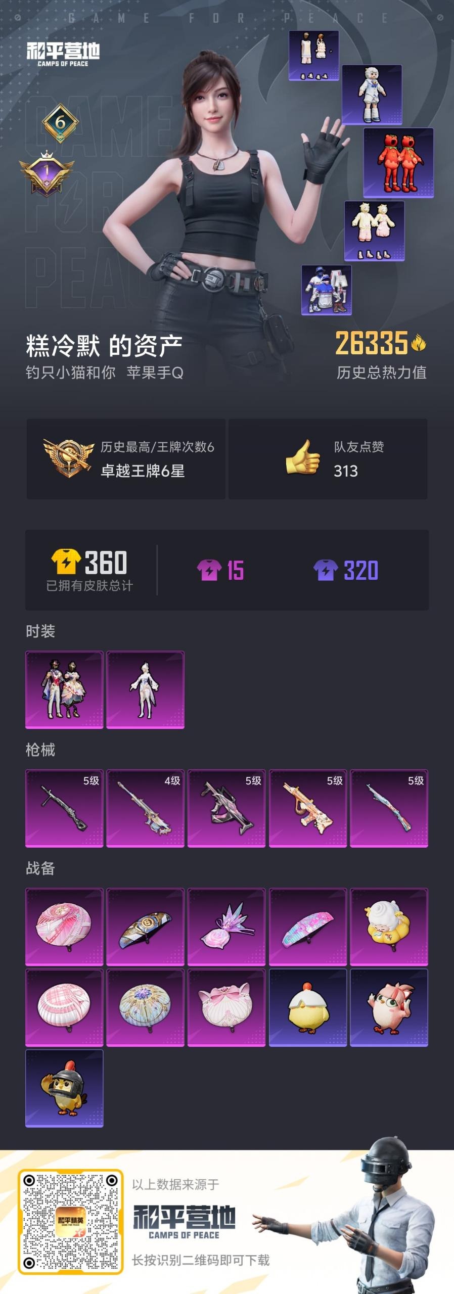 HPQM418535和平精英账号详情图18