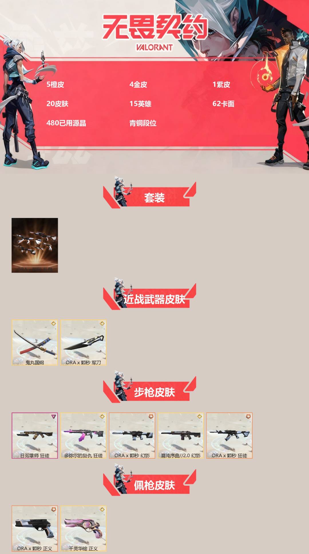 WWQQM43131无畏契约账号详情图3