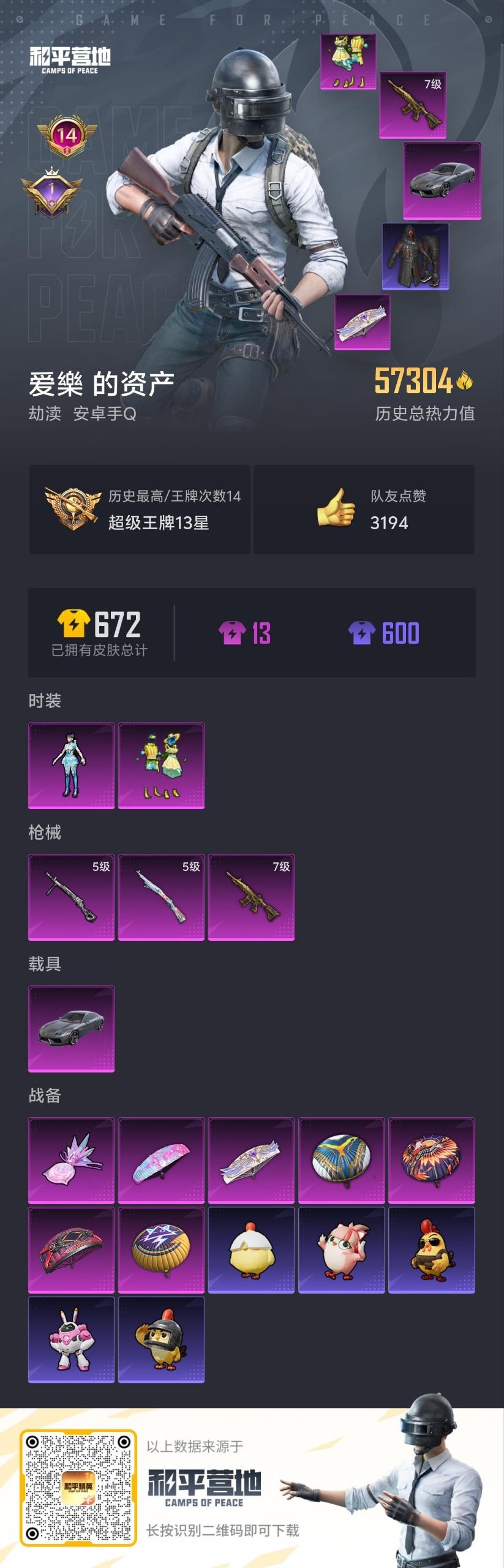 HPCMW419948和平精英账号详情图3