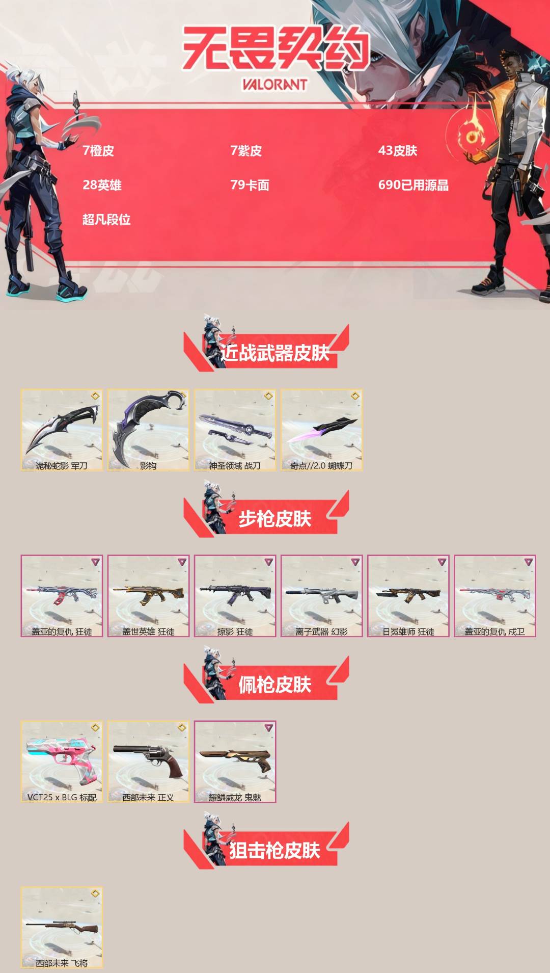 WWQQM43295无畏契约账号详情图3