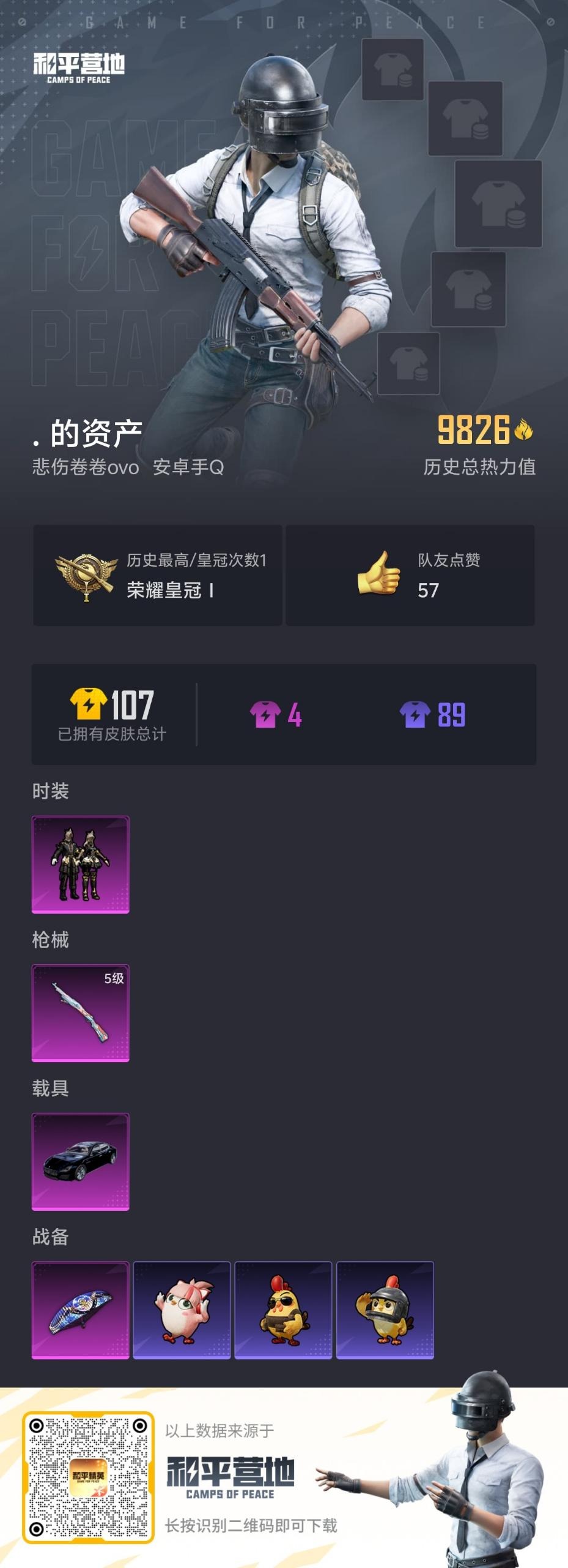 HPQM419578和平精英账号详情图5