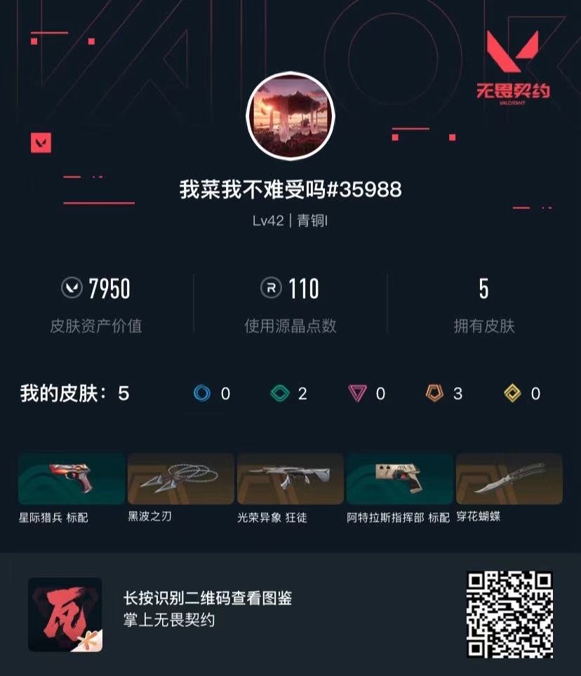 WWQQM43340无畏契约账号详情图4