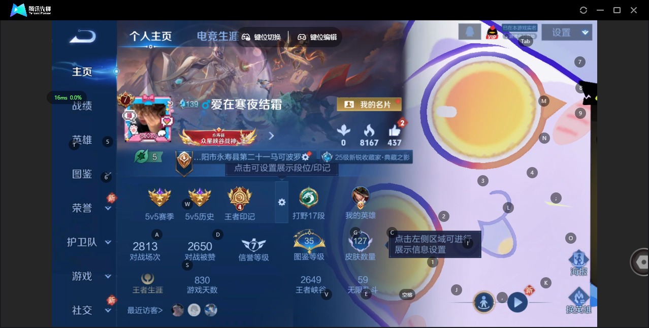 WZQM436295王者荣耀账号详情图4 WZQM436295王者荣耀账号详情图4