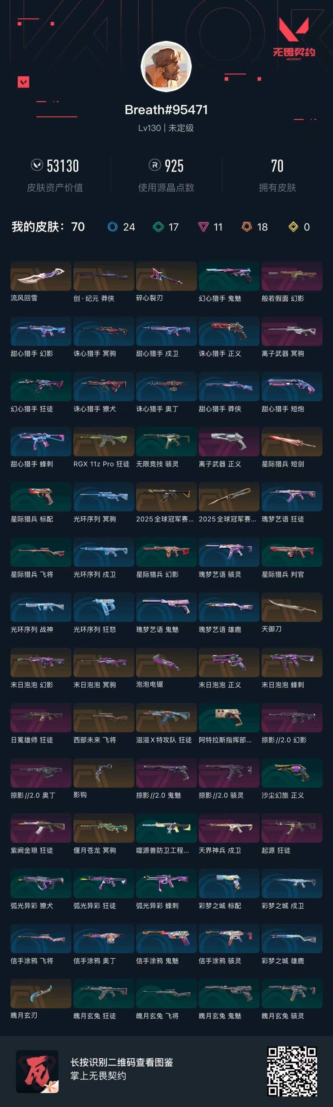 WWQQM43480无畏契约账号详情图6 WWQQM43480无畏契约账号详情图6