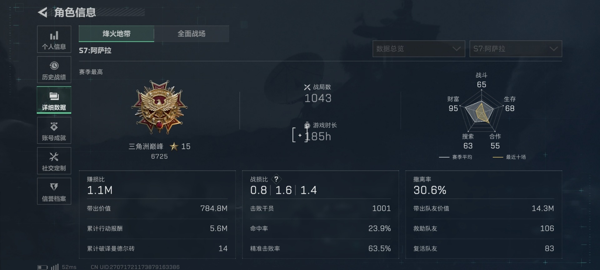 SJZCMW48910三角洲行动账号详情图33