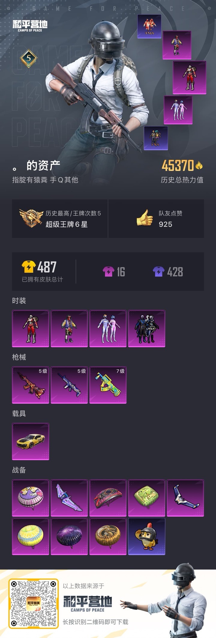 HPCMW421391和平精英账号详情图14