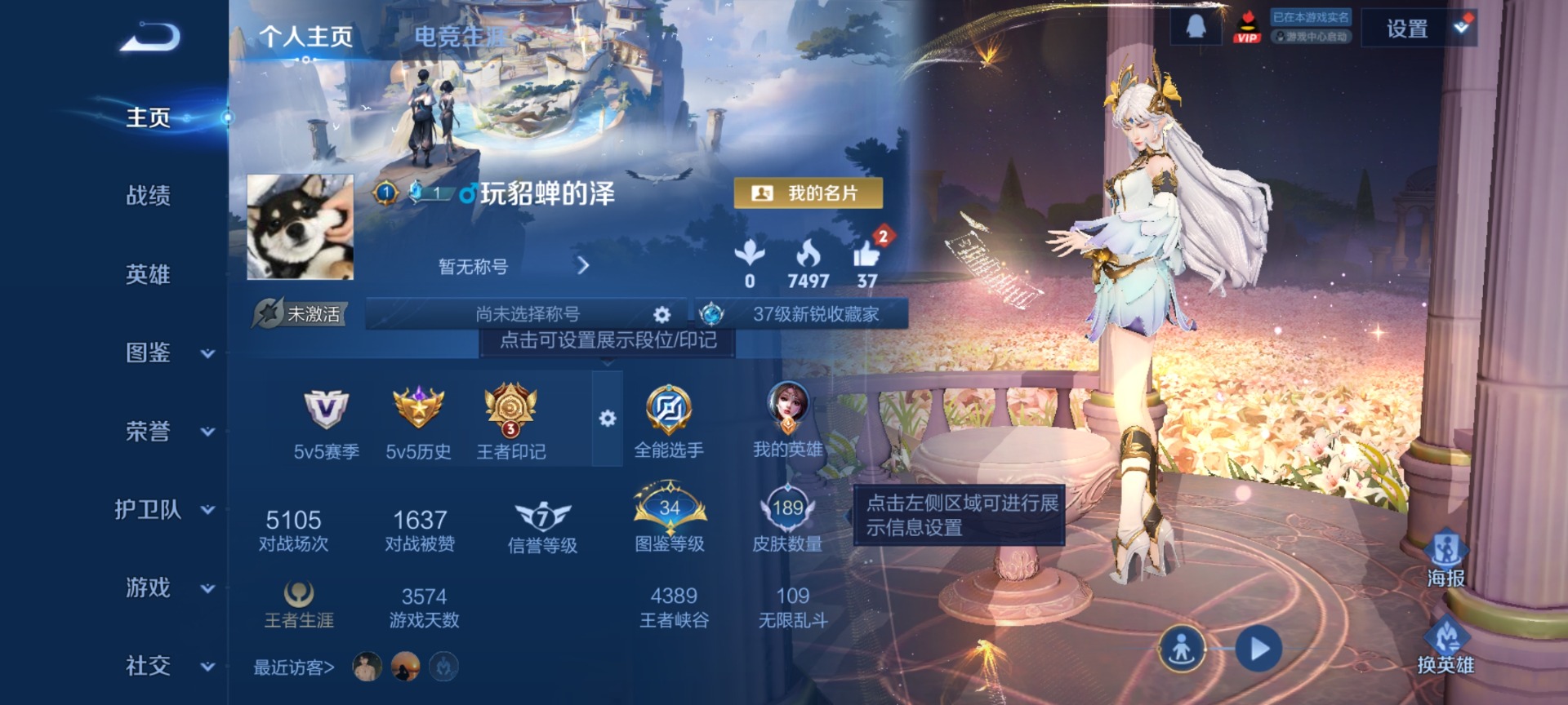 WZCMW445237王者荣耀账号详情图3