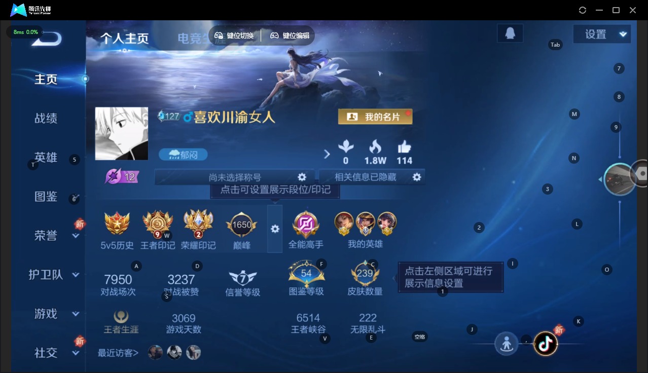 WZCMW445276王者荣耀账号详情图4