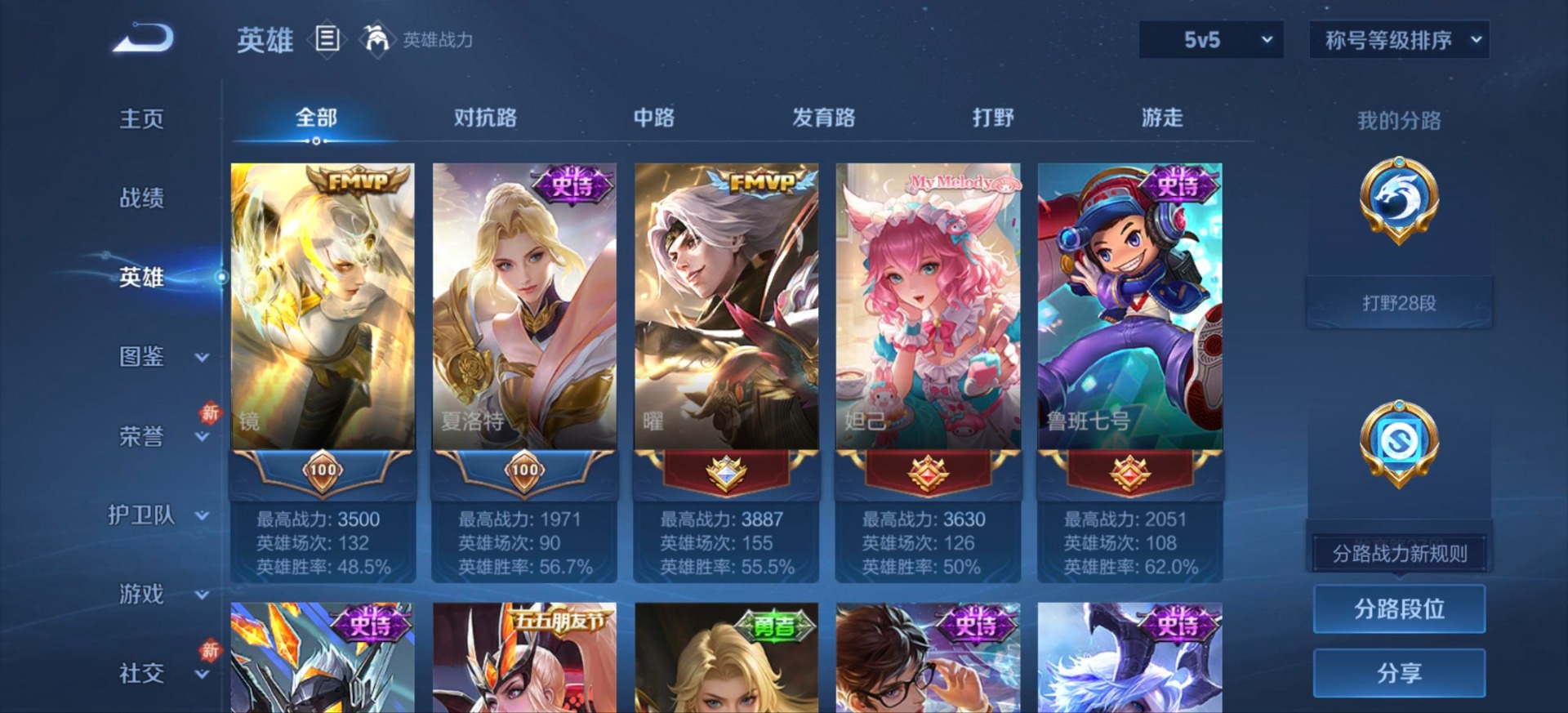 WZCMW445418王者荣耀账号详情图18