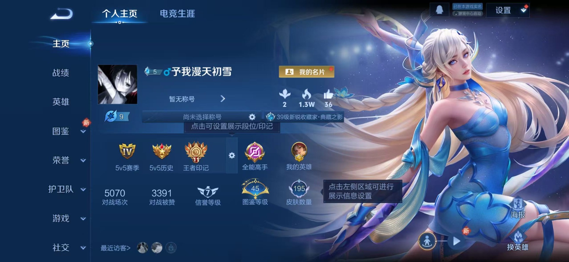 WZQM445581王者荣耀账号详情图5