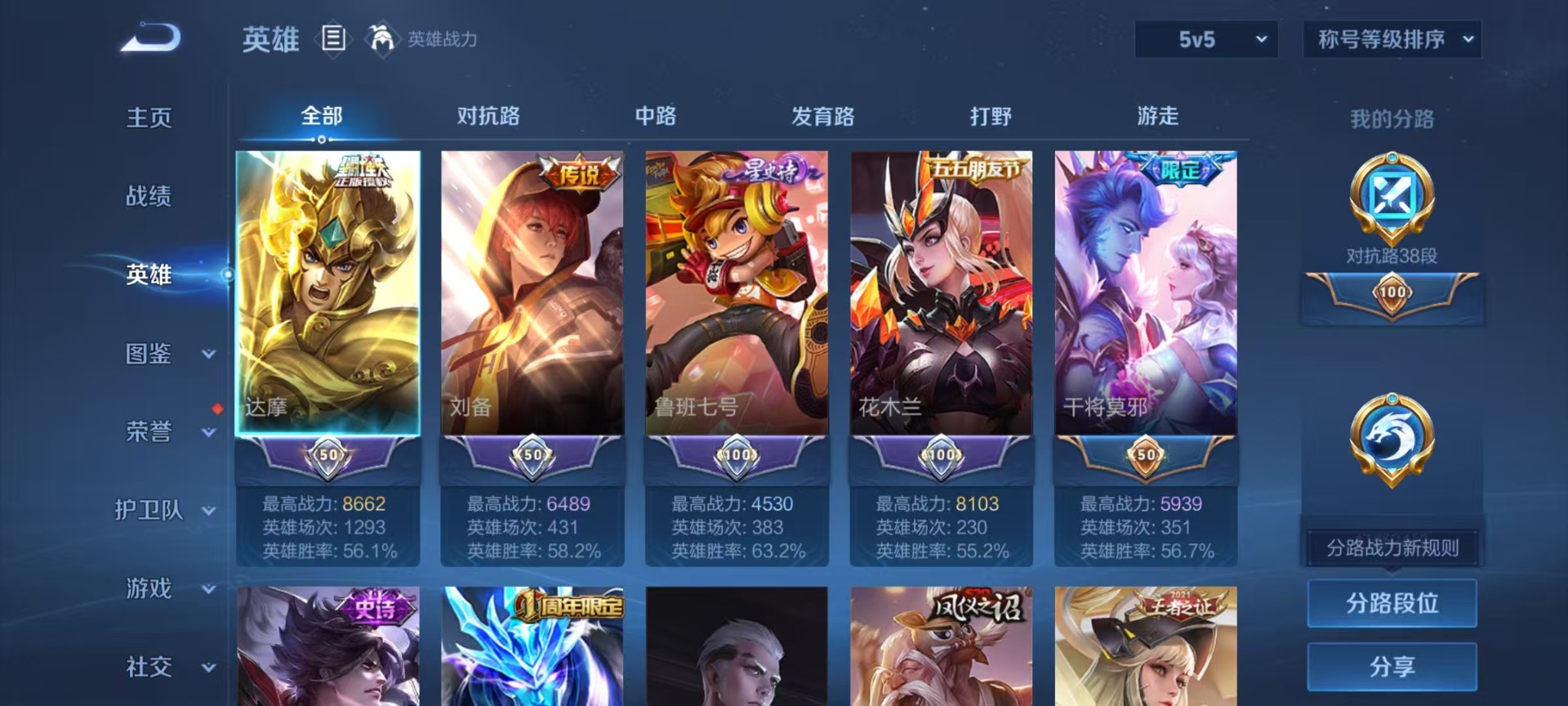 WZCMW447027王者荣耀账号详情图4