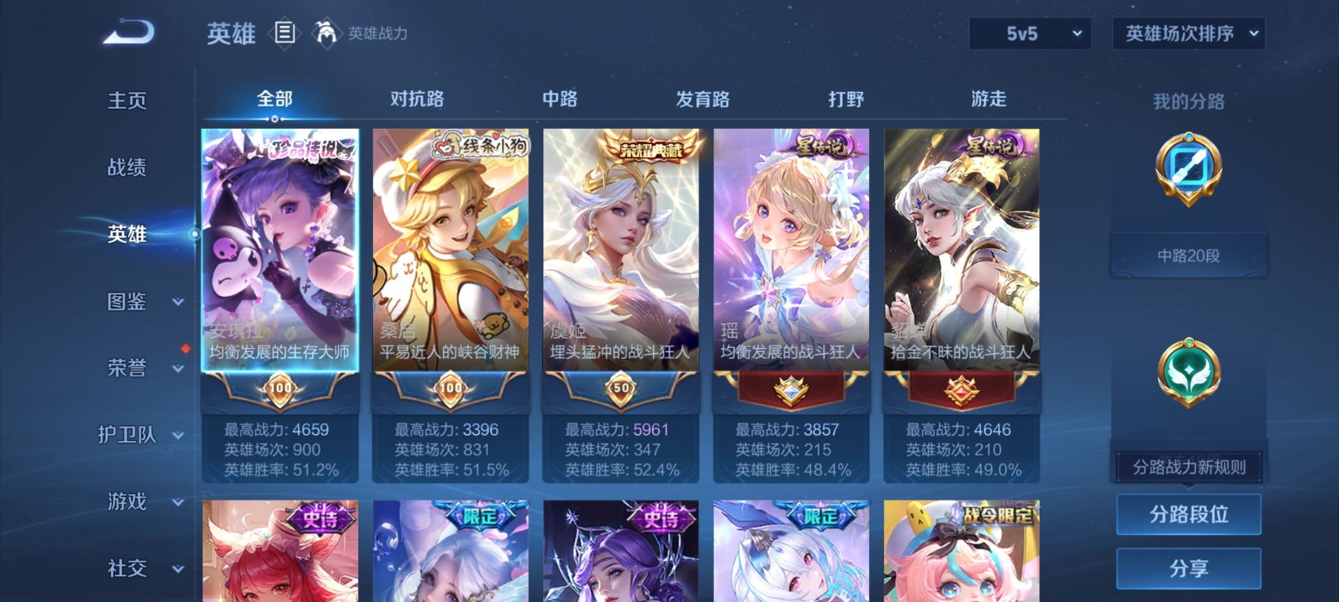 WZCMW450480王者荣耀账号详情图4