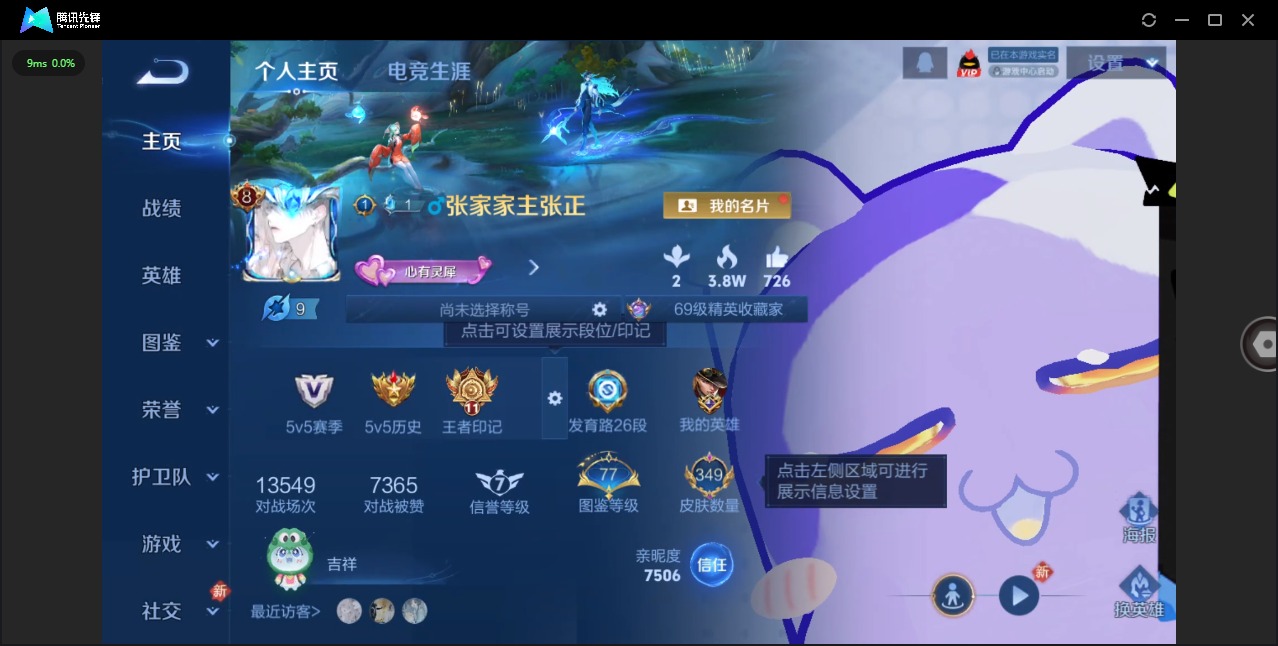 WZQM453420王者荣耀账号详情图4