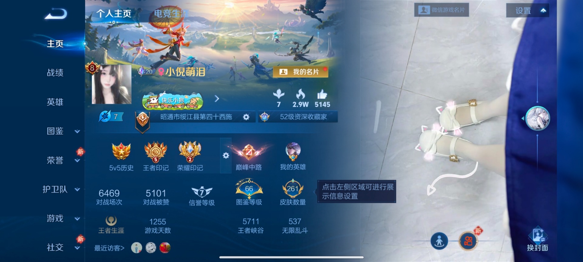 WZCMW454124王者荣耀账号详情图3