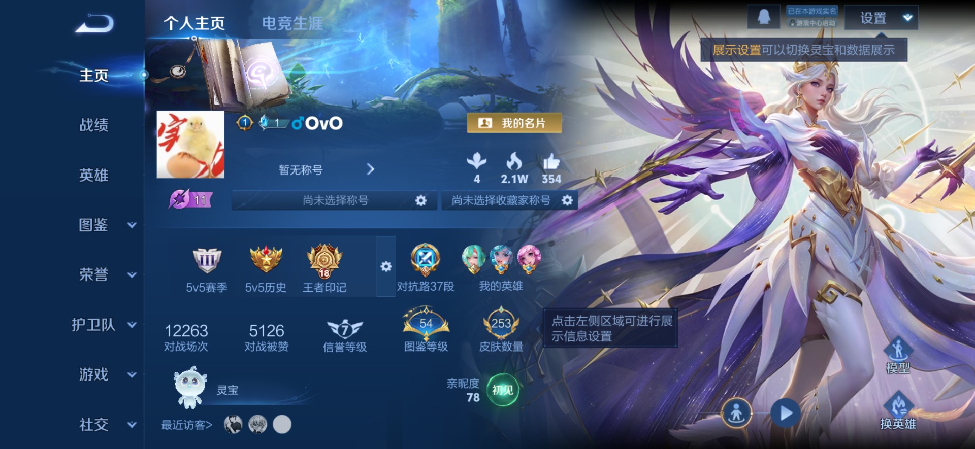 WZQM454000王者荣耀账号详情图4