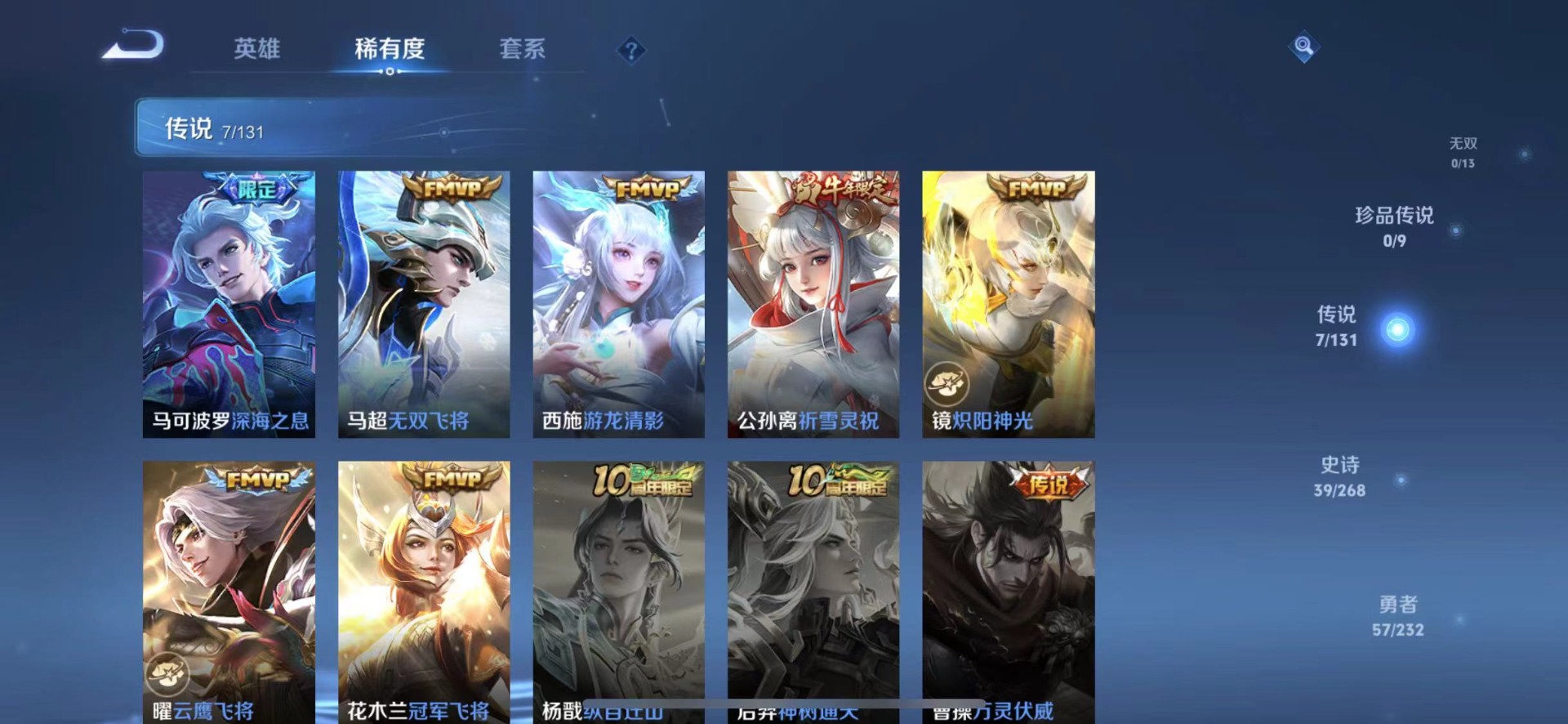 WZQM454122王者荣耀账号详情图5