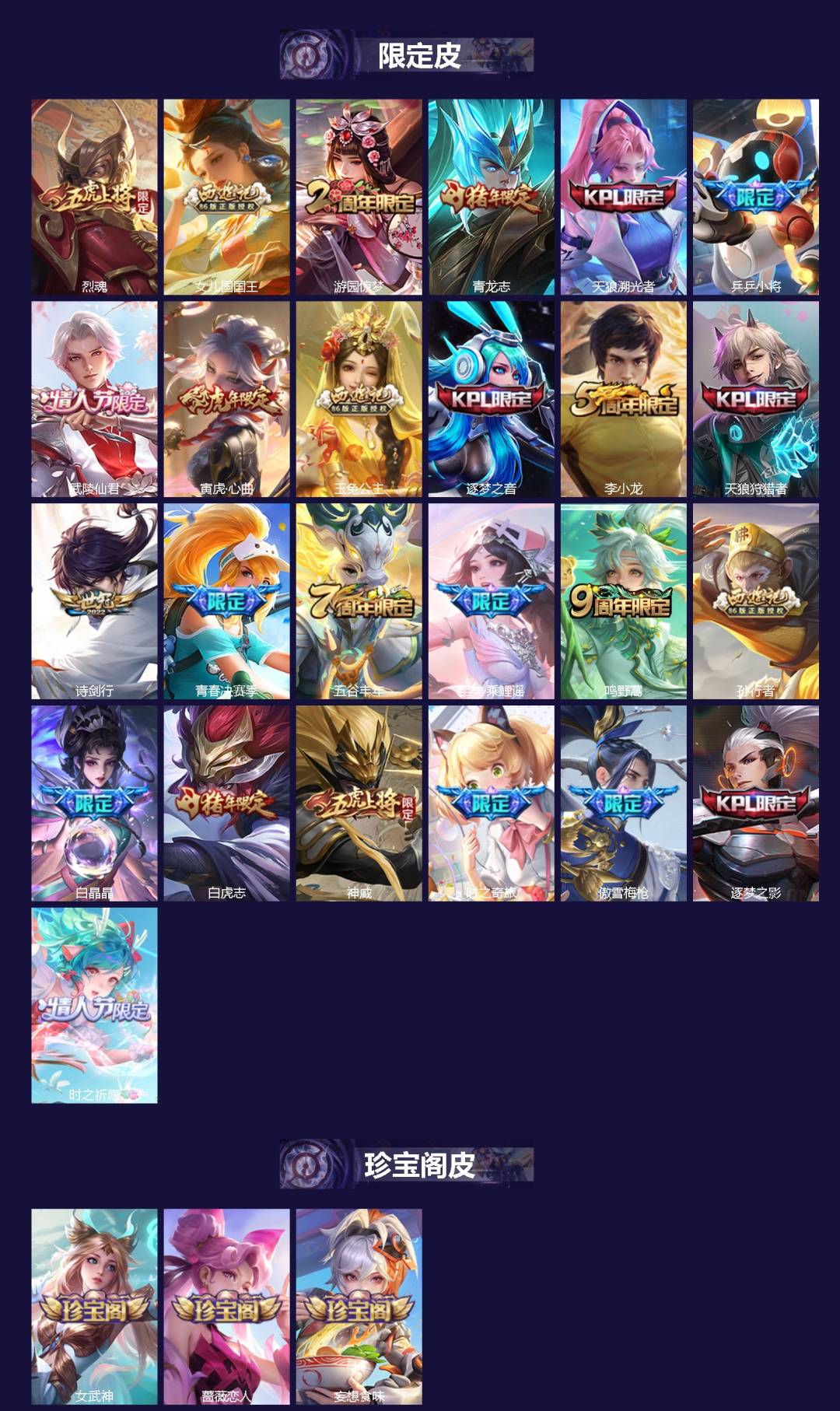 WZQM454319王者荣耀账号详情图3